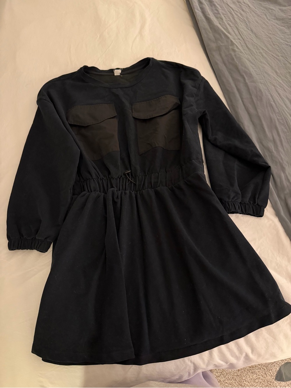 Anthropologie Daily Practice Black Dress